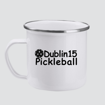 Dublin 15 Pickleball Enamel Camp Mug