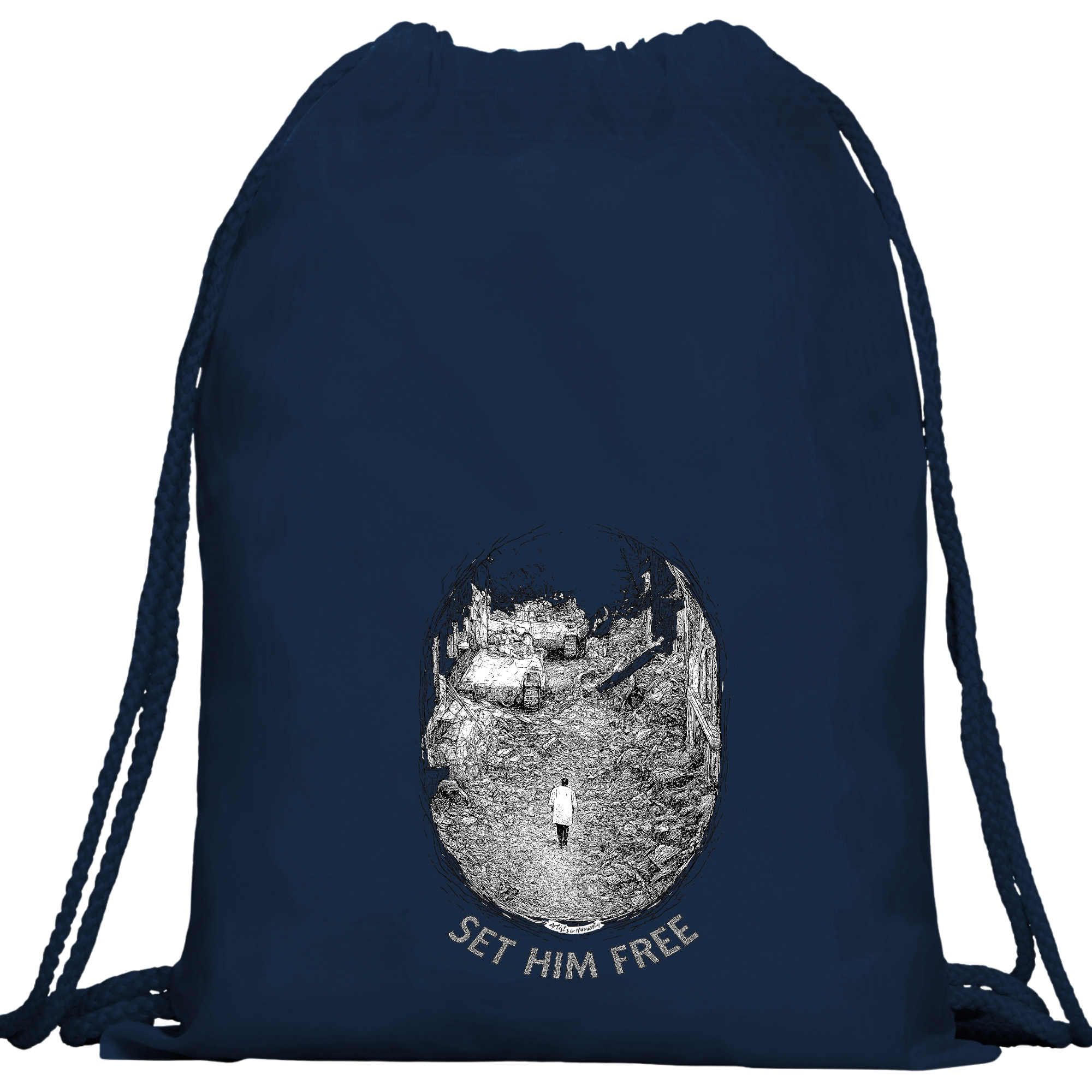 IHCW/SET HIM FREE DRAWSTRING BAGS