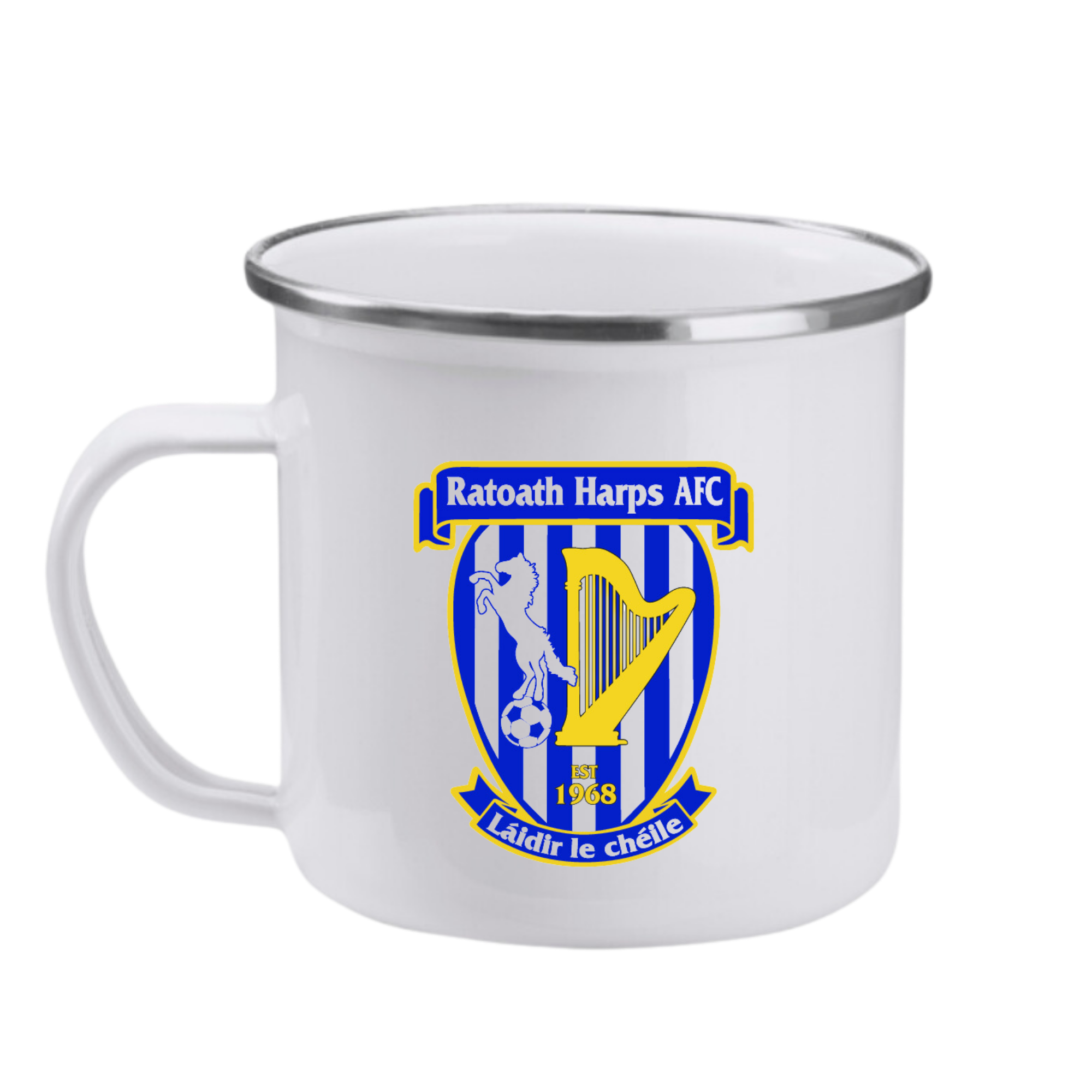 Ratoath Harps Enamel Camp Mug