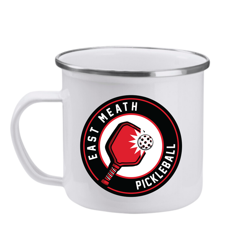 East Meath Pickleball Enamel Camp Mug
