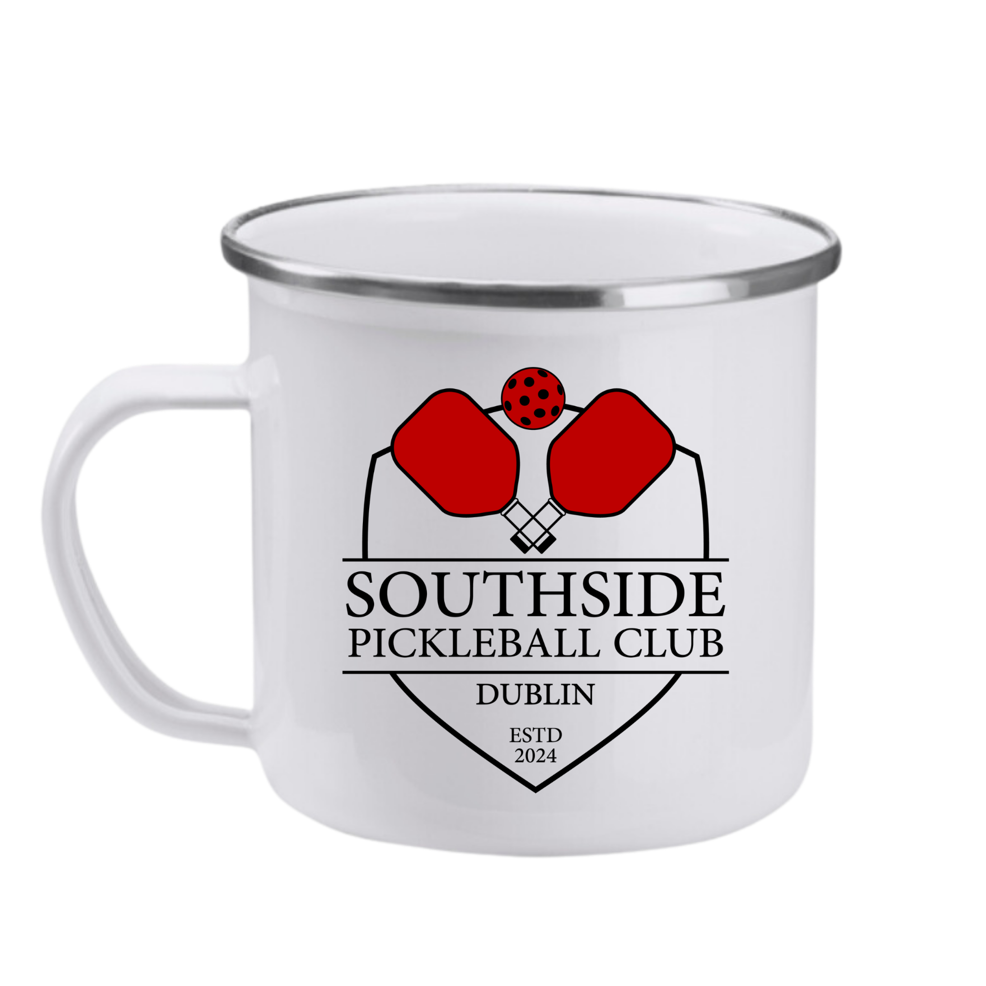 Southside Pickleball Enamel Camp Mug