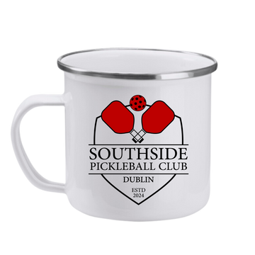 Southside Pickleball Enamel Camp Mug