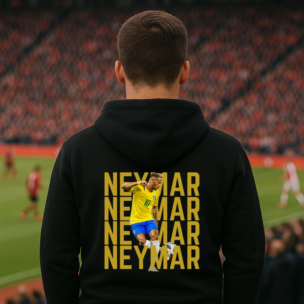 Neymar Gold Hoodie