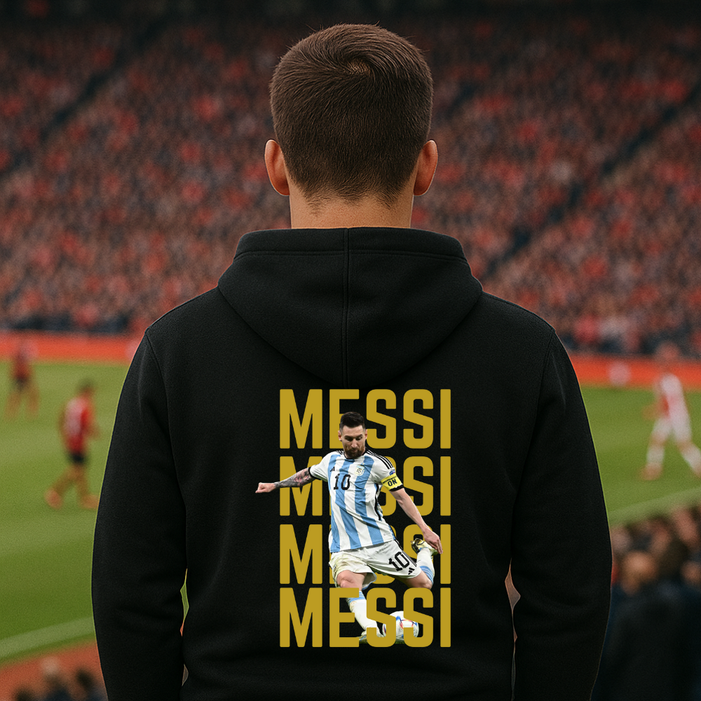 Messi Gold Hoodie