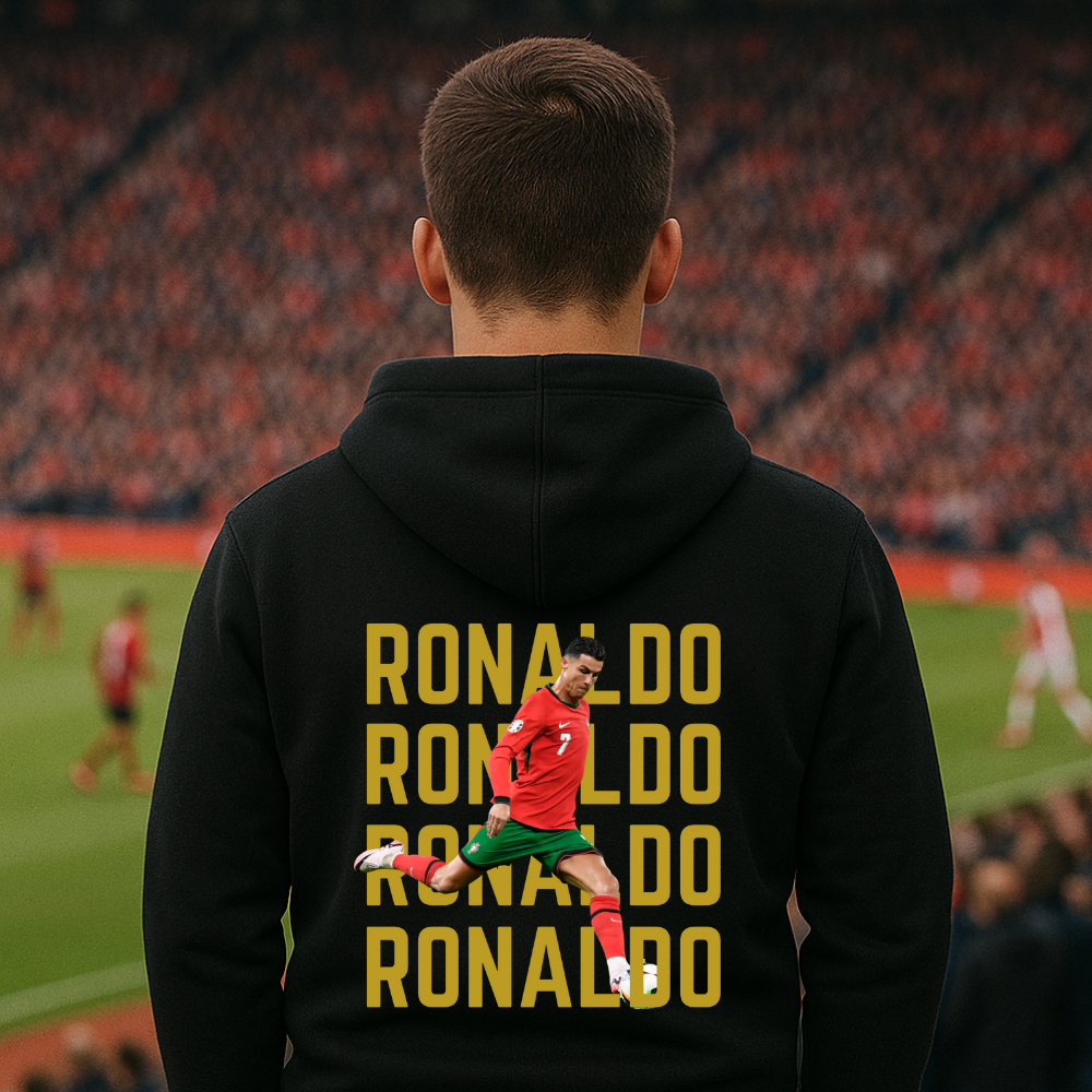 Ronaldo Gold Hoodie