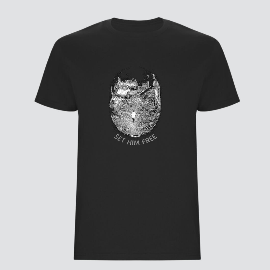 SET HIM FREE T-SHIRT