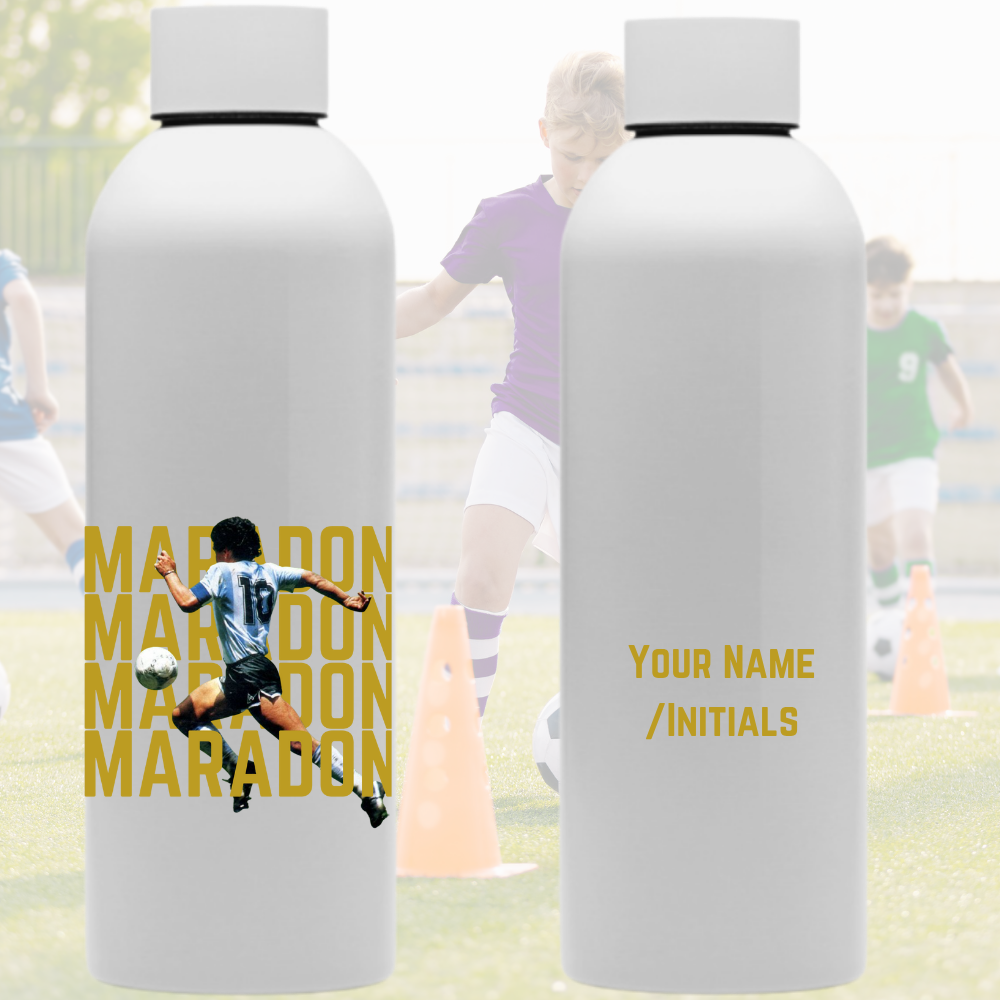 Maradona Personalised 800ml Metal Waterbottle