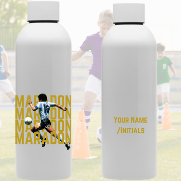 Maradona Personalised 800ml Metal Waterbottle