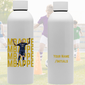 Mbappe Personalised 800ml Metal Waterbottle