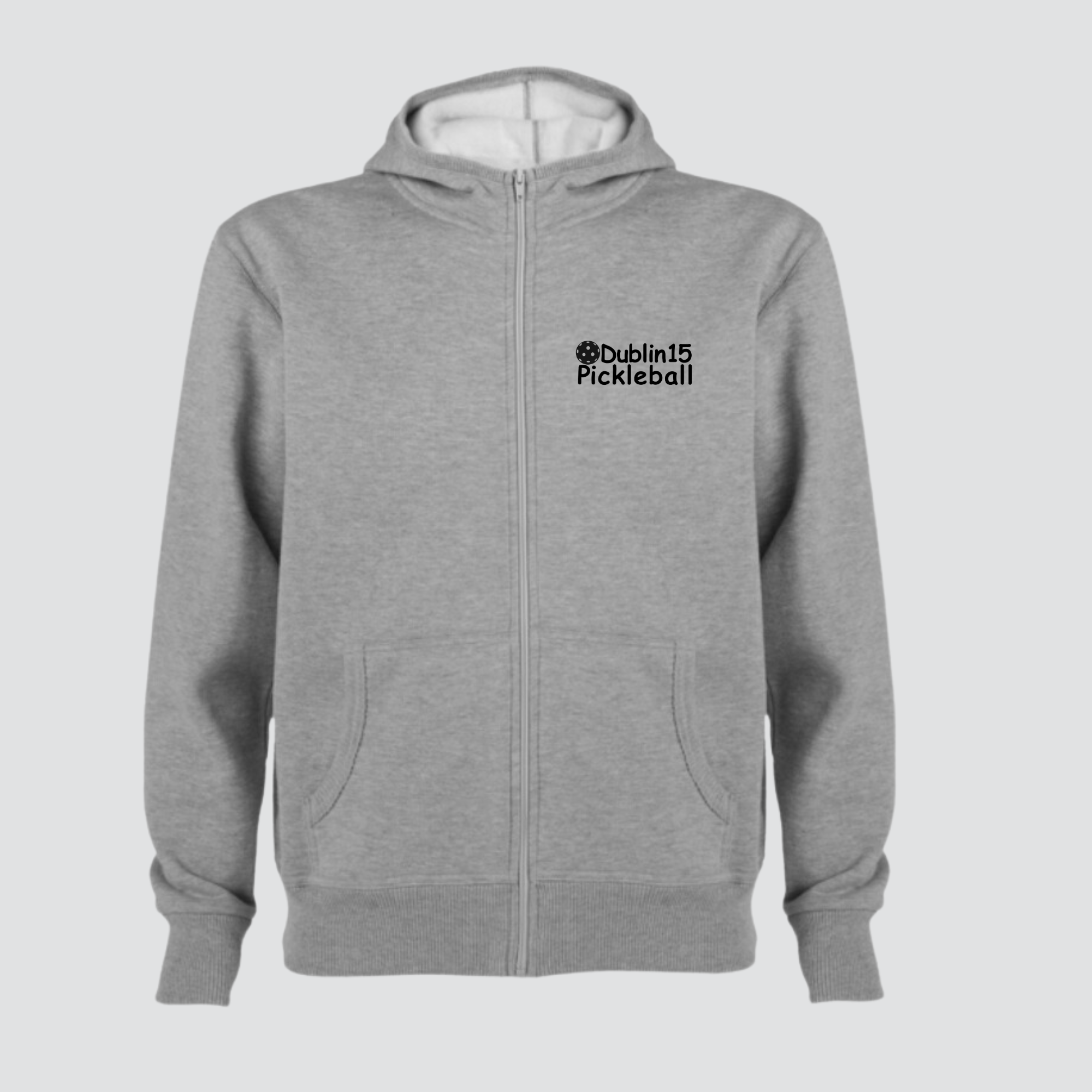 Dublin15 Zipped Hoodie