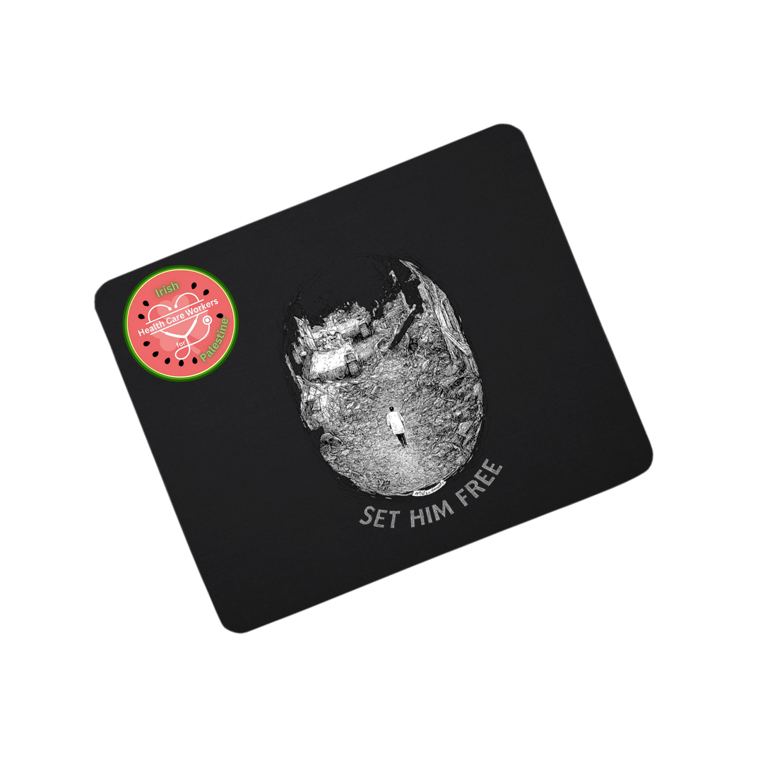 SET HIM FREE MOUSE MAT