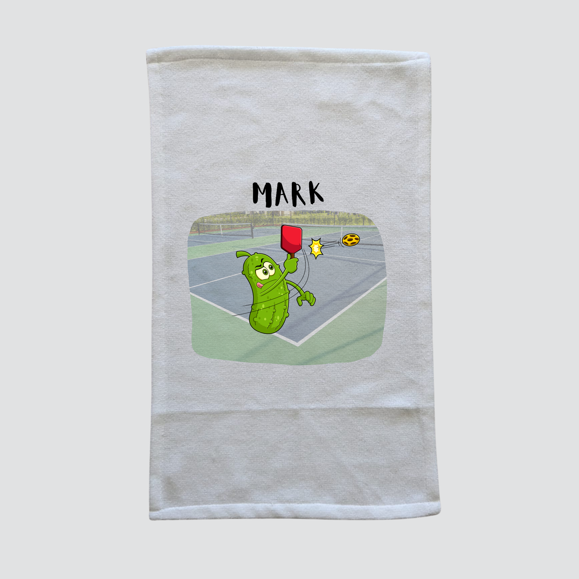 Mr and Mrs Pickleball Playing Towel