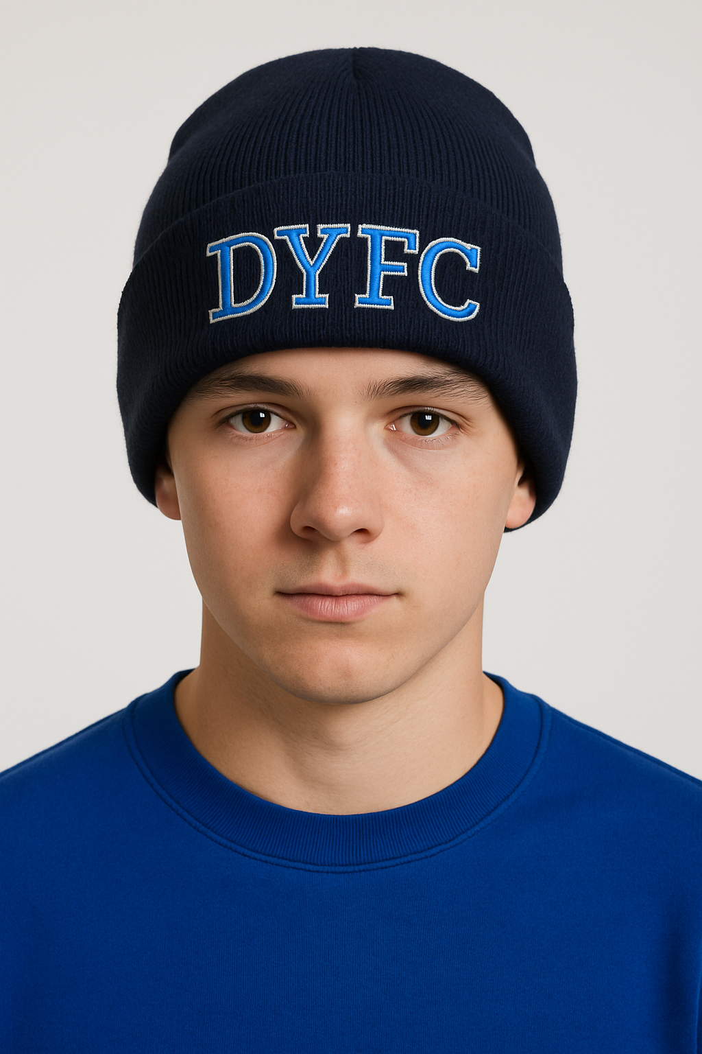 DYFC Embroidered Cuffed Beanie