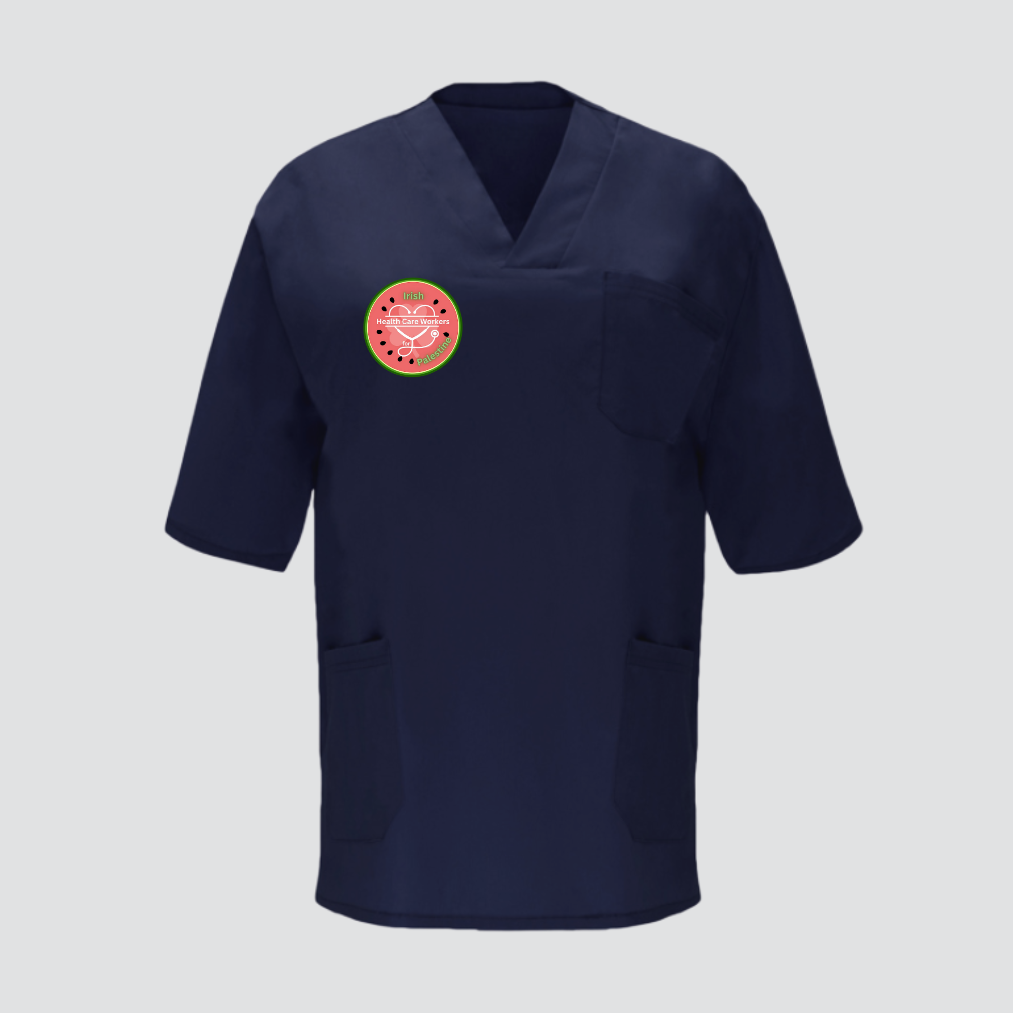 IHCW 4 PALESTINE SCRUB TOP